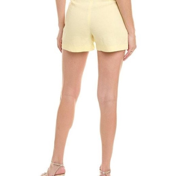 ||NWT|| THEORY•Aifric Sun Ray•Wool Stretch Canvas Shorts• Size 4 - Picture 9 of 9